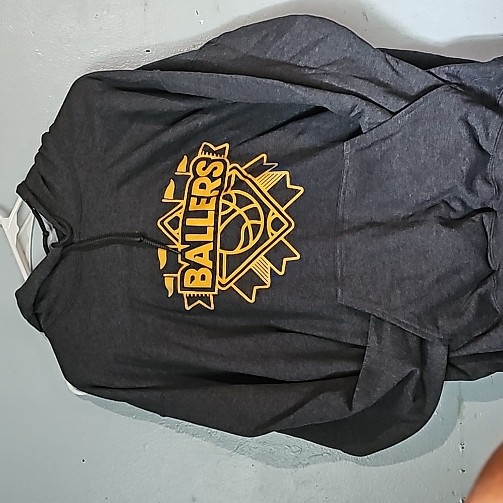 Custom "Ballers" Hoodie size Adult Large ✨️